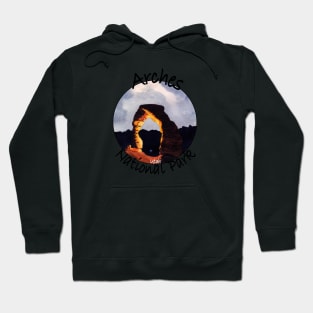 Arches National Park At Midnight Hoodie